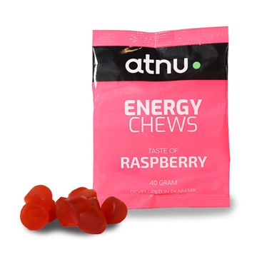 ATNU Energy Chews - 40g - Hindbær